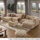 preview thumbnail 4 of 11, Knightsbridge II Chesterfield U-shape Sectional by iNSPIRE Q Artisan