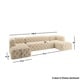 preview thumbnail 10 of 9, Knightsbridge II Chesterfield U-shape Sectional by iNSPIRE Q Artisan