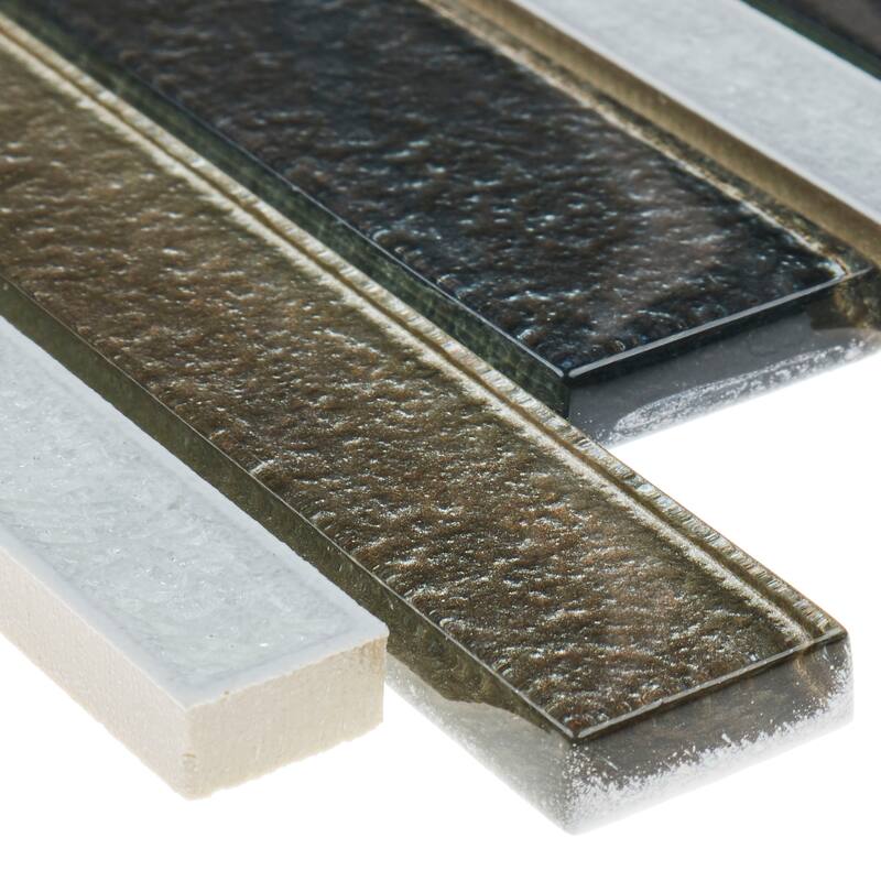 Daltile Crystal Shores Random Interlocking Mosaic (10 PCS Per Carton) (9.70 SQFT Per Carton) - 14.25 x 11.75