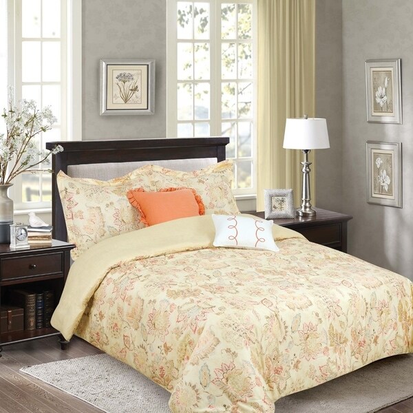 Calais Farmhouse 5 Piece Comforter Set