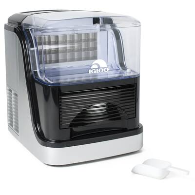 Igloo ICEC33SB 33-Pound Large Capacity Automatic Clear Ice Cube Maker