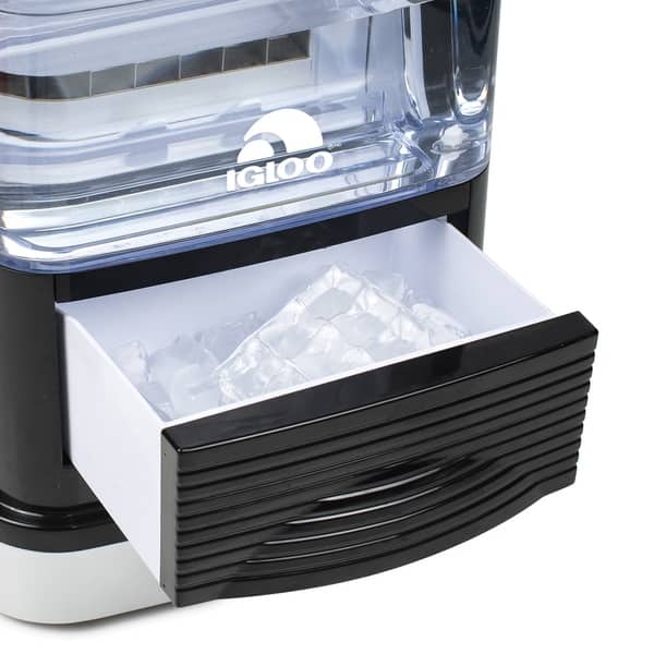 Igloo ICEC33SB 33-Pound Large Capacity Automatic Clear Ice Cube Maker (As  Is Item) - Bed Bath & Beyond - 28422979
