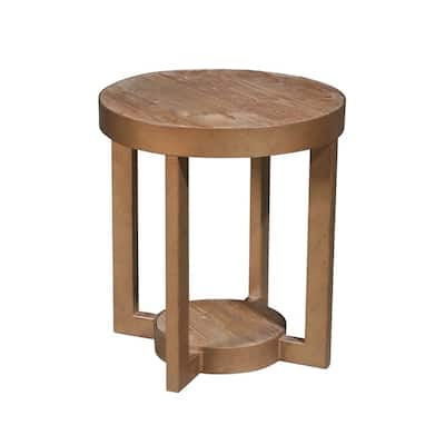 Cersei Iron and Wood End Table