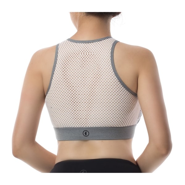 halter style sports bra