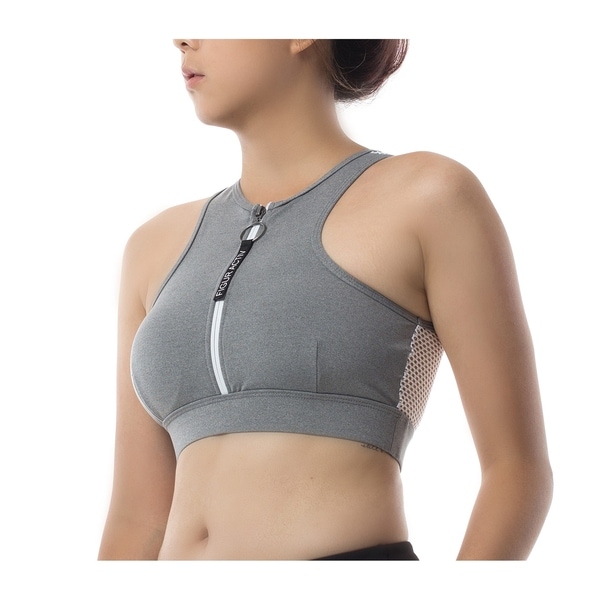 halter style sports bra