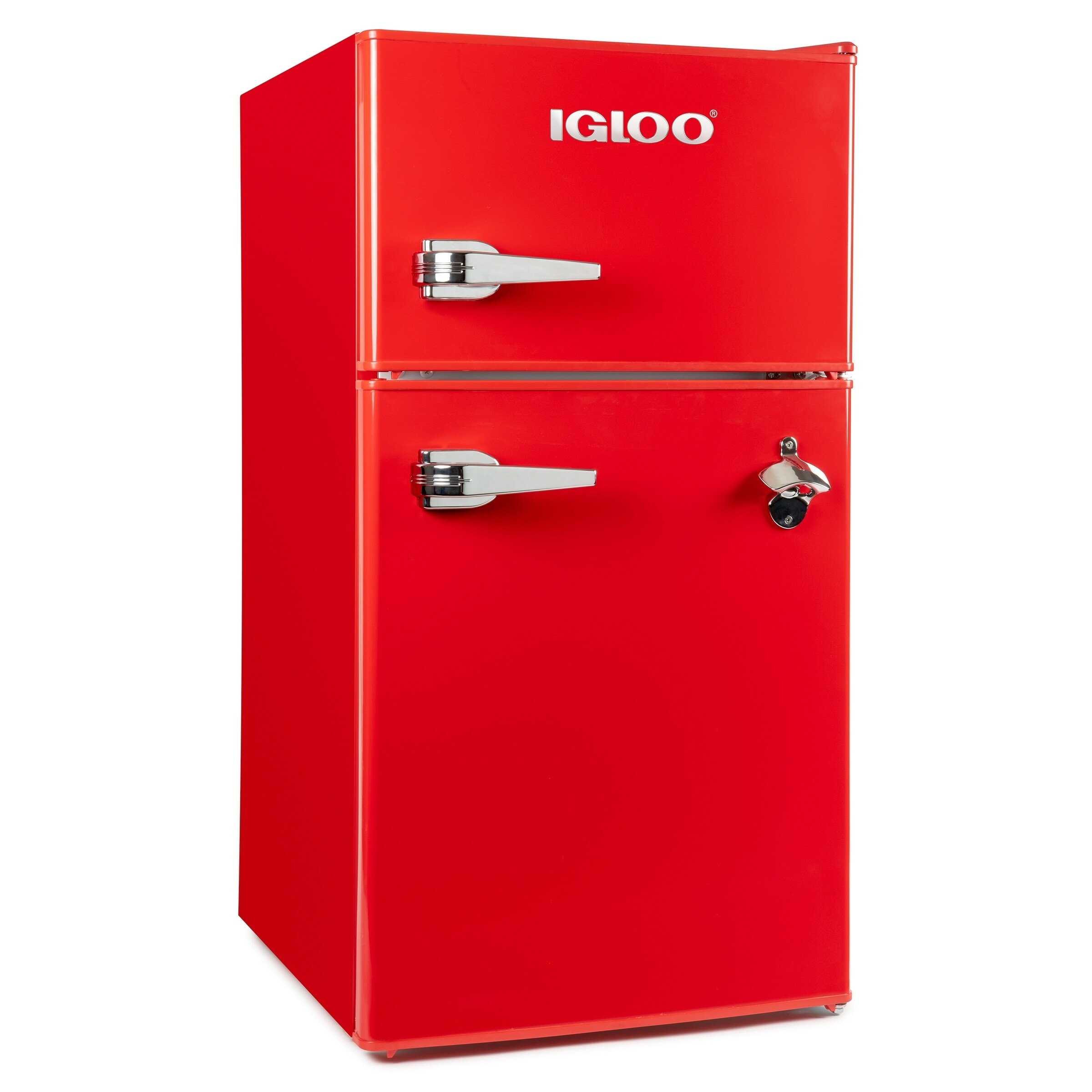 Shop Igloo Irf32ddrsrd 3 2 Cu Ft Classic Double Door Red Free