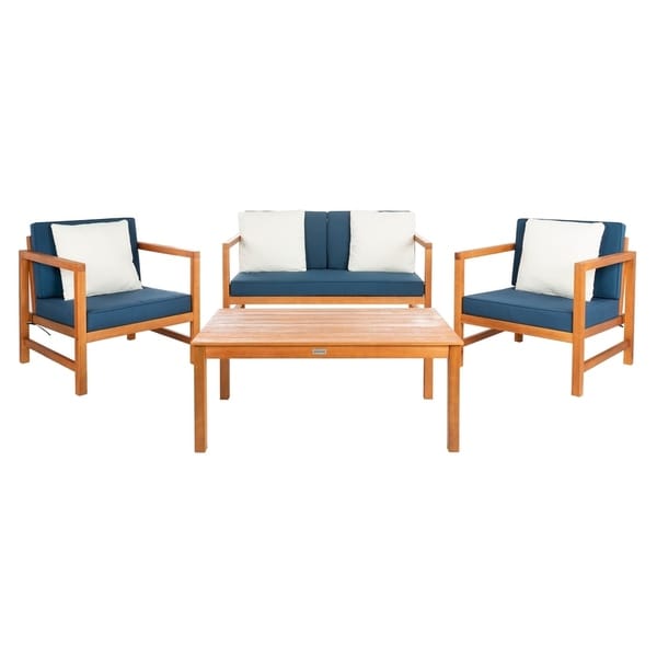 Shop Safavieh Outdoor Living Montez 4 Piece Set- Natural ... Shop Safavieh Outdoor Living Montez 4 Piece Set- Natural ... on Safavieh Outdoor Living Montez 4 Piece Set id=84624