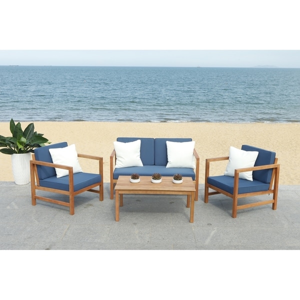 Shop Safavieh Outdoor Living Montez 4 Piece Set- Natural ... Shop Safavieh Outdoor Living Montez 4 Piece Set- Natural ... on Safavieh Outdoor Living Montez 4 Piece Set id=48173