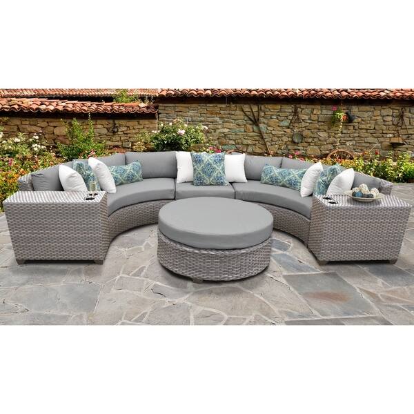 Shop Florence 6 Piece Outdoor Wicker Patio Furniture Set 06c On Sale Overstock 23615516