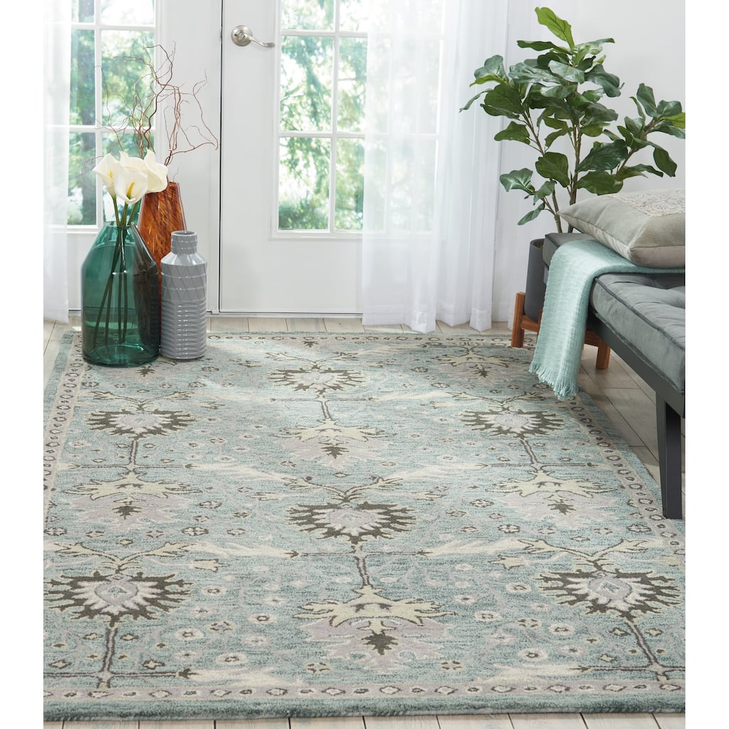 Nourison Jazmine Hand-Tufted Vintage Traditional Area Rug
