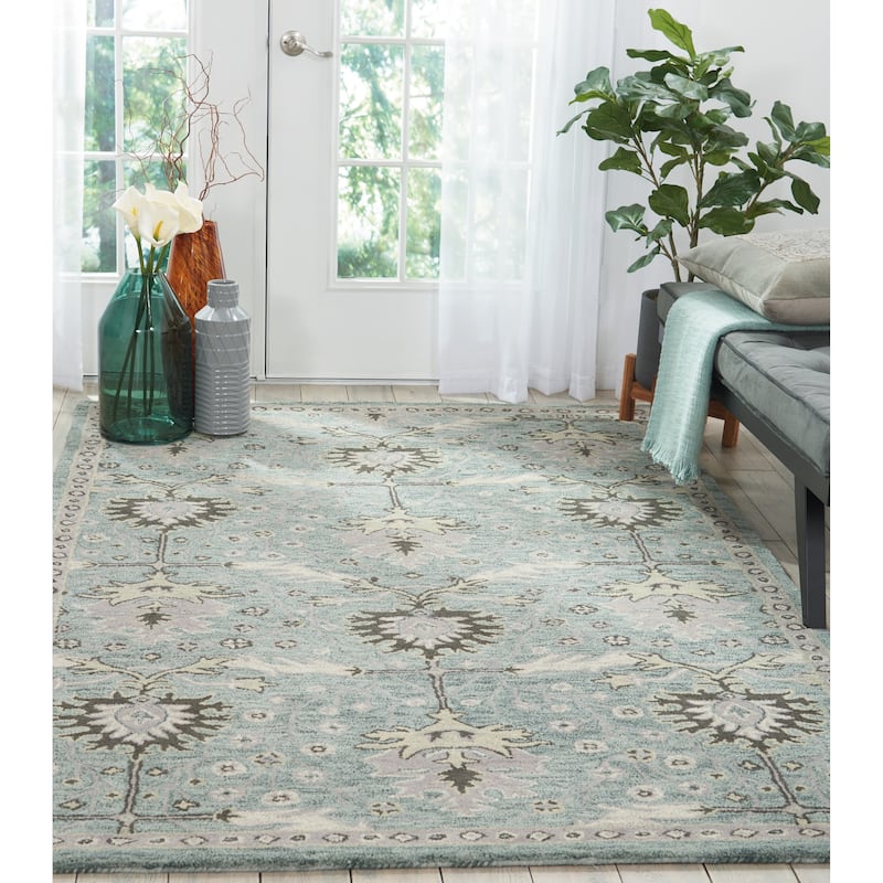 Nourison Jazmine Hand-Tufted Vintage Traditional Area Rug