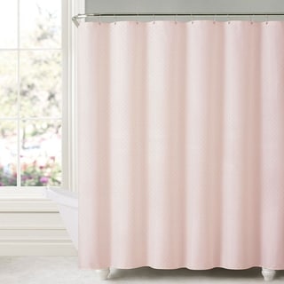 Shop Honeycomb Embossed Microfiber Shower Curtain Liner 70 X72