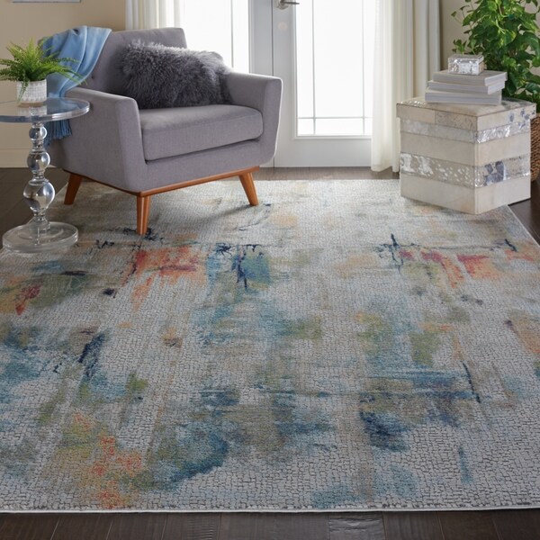 Nourison Global Vintage GLB09 Abstract Area Rug