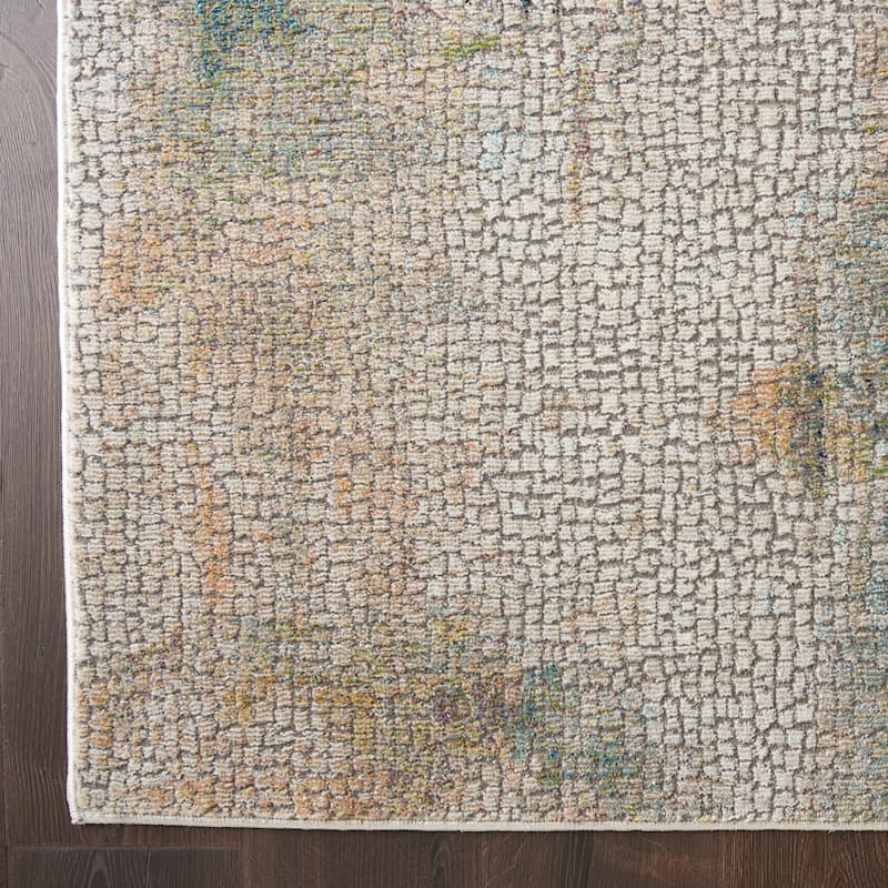 Nourison Global Vintage Textured Abstract Area Rug