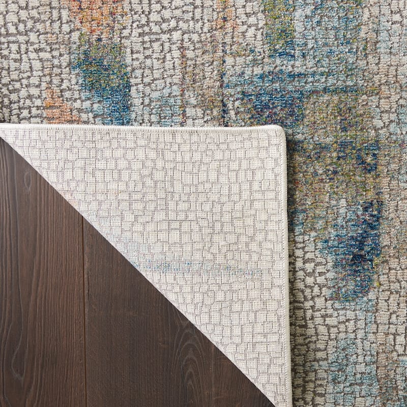 Nourison Global Vintage Textured Abstract Area Rug
