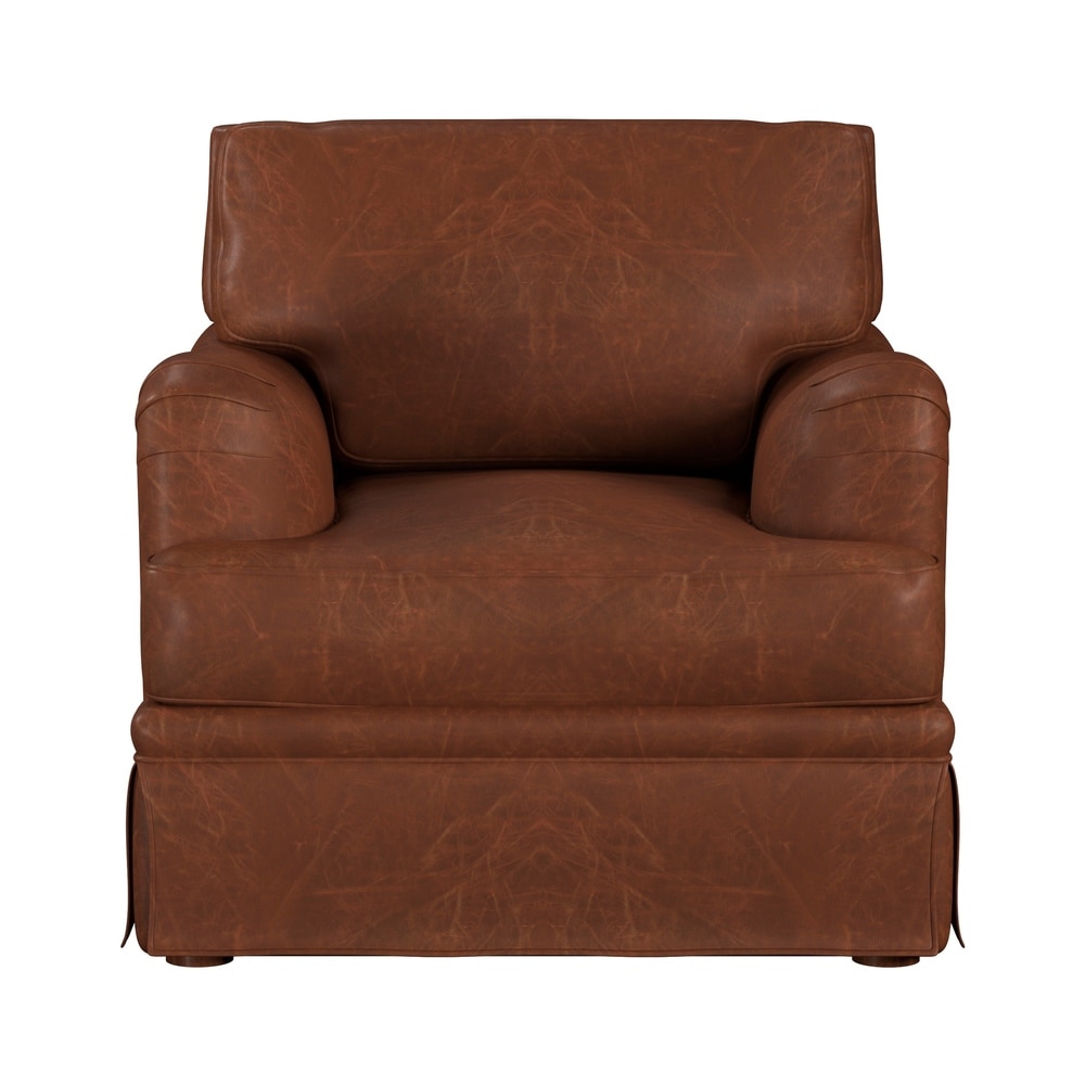 Made to Order Regent 100% Top Grain Leather Chair. Opens flyout.
