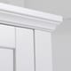 Tall Tower Bathroom 66.9in.H Cabinet in White - Thumbnail 5