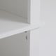 Tall Tower Bathroom 66.9in.H Cabinet in White - Thumbnail 4