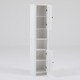 Tall Tower Bathroom 66.9in.H Cabinet in White - Thumbnail 3