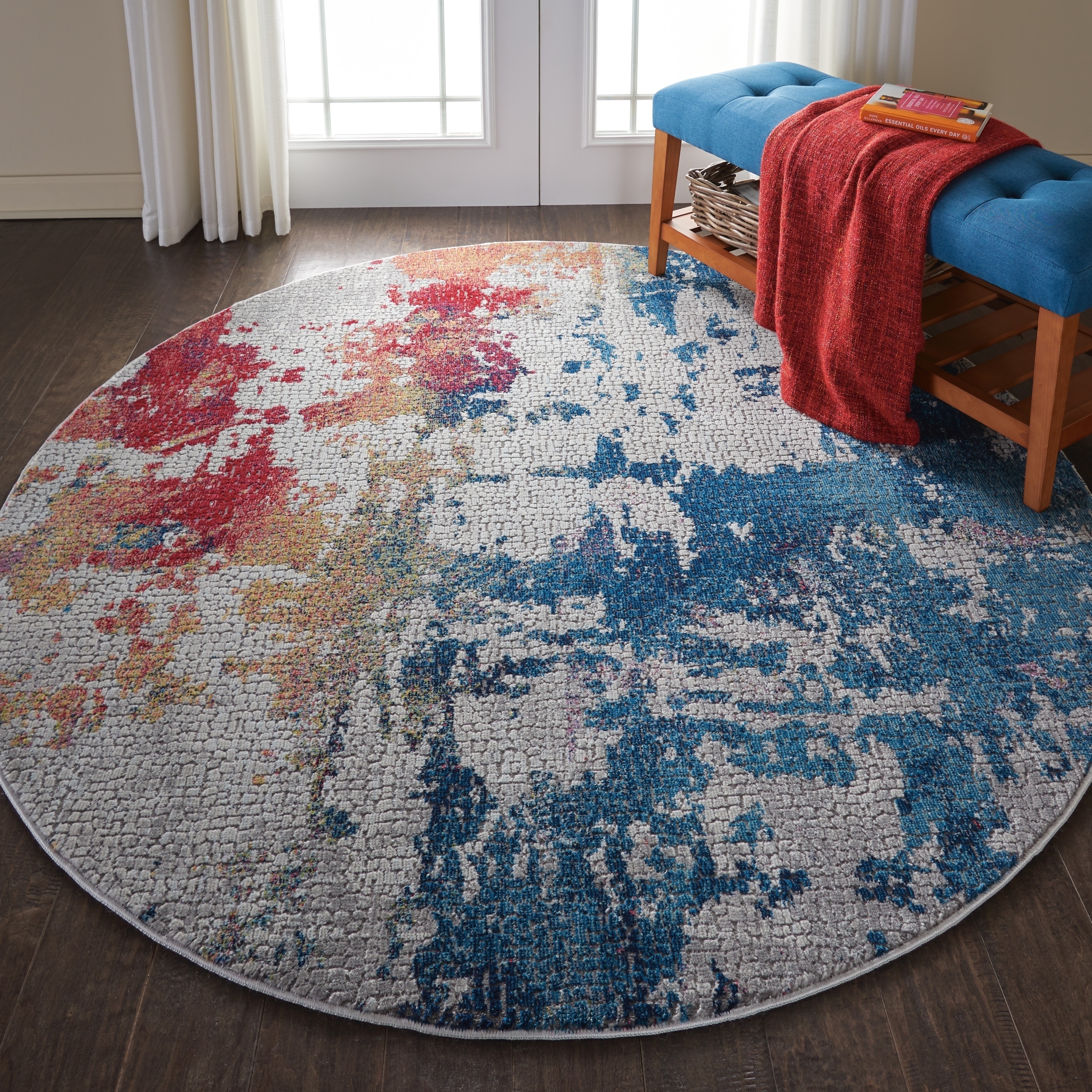 Nourison Global Vintage Abstract Area Rug