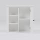Bathroom Wall Storage Cabinet in White - Thumbnail 2