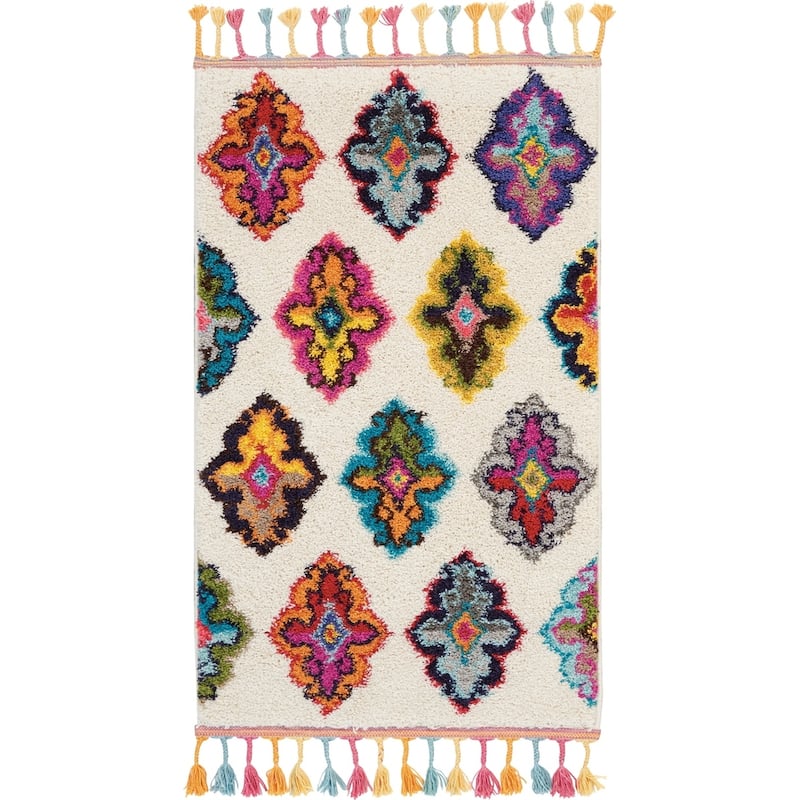 Nourison Moroccan Casbah Diamond Area Rug