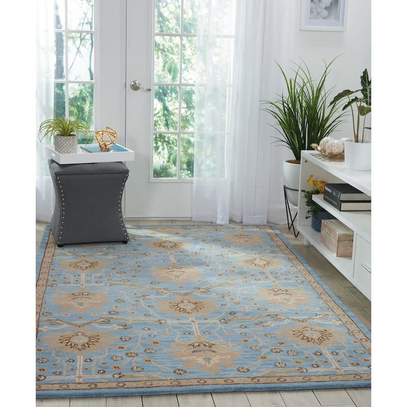Nourison Jazmine Hand-Tufted Vintage Traditional Area Rug