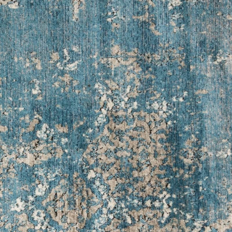 Alexander Carissa Home Vintage Stone Medallion Distressed Rug