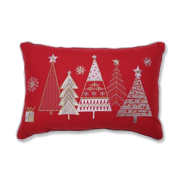 christmas lumbar pillow