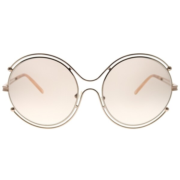 chloe rose gold sunglasses