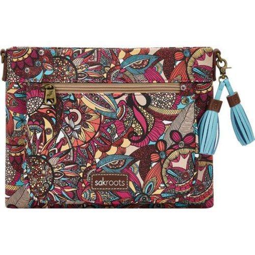 Shop Women's Sakroots Camden S   mall Crossbody Berry Spirit