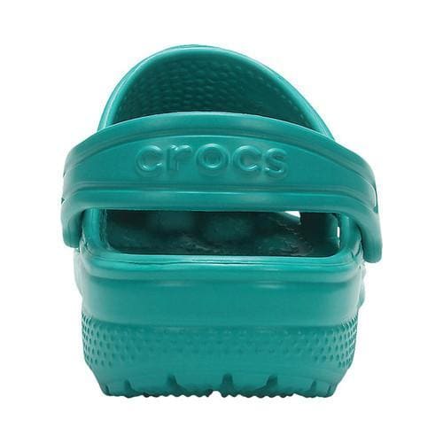 tropical teal crocs