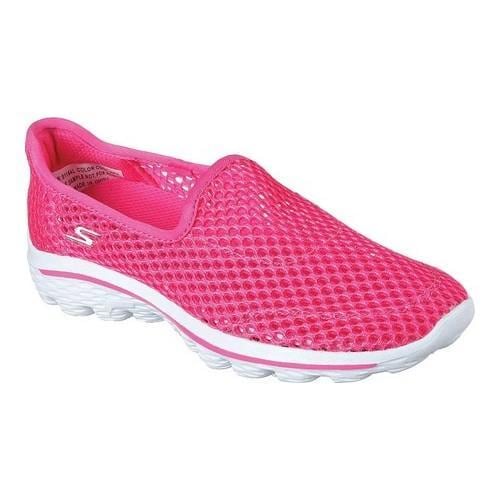 Skechers go walk 2 hot clearance pink