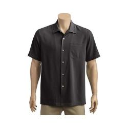 tommy bahama catalina twill shirt long sleeve black