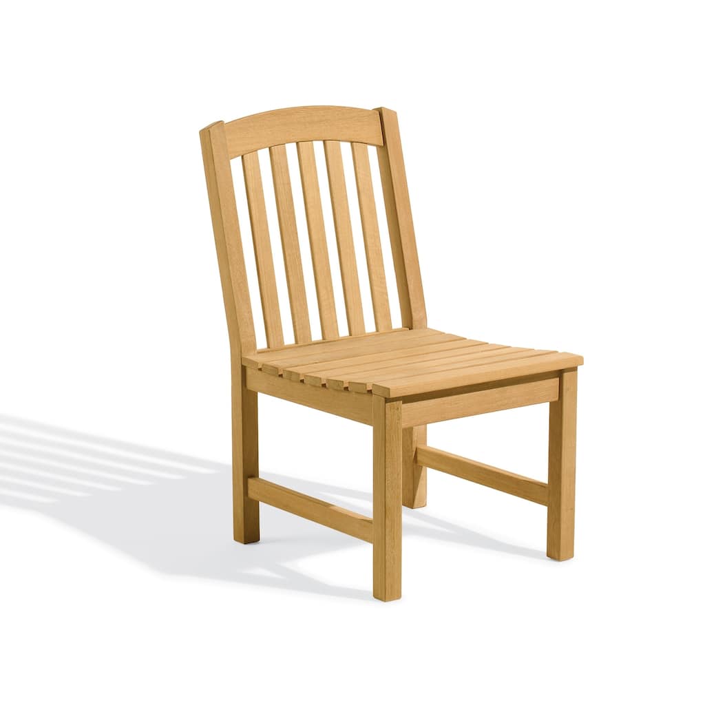 Chadwick Natural Shorea Patio Outdoor Dining Side Chair