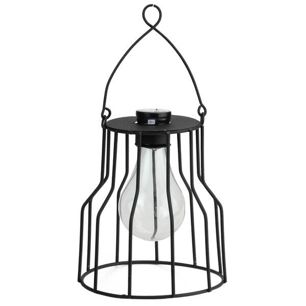 Shop 6 25 Black Wire Solar Powered Led Decorative Outdoor Metal