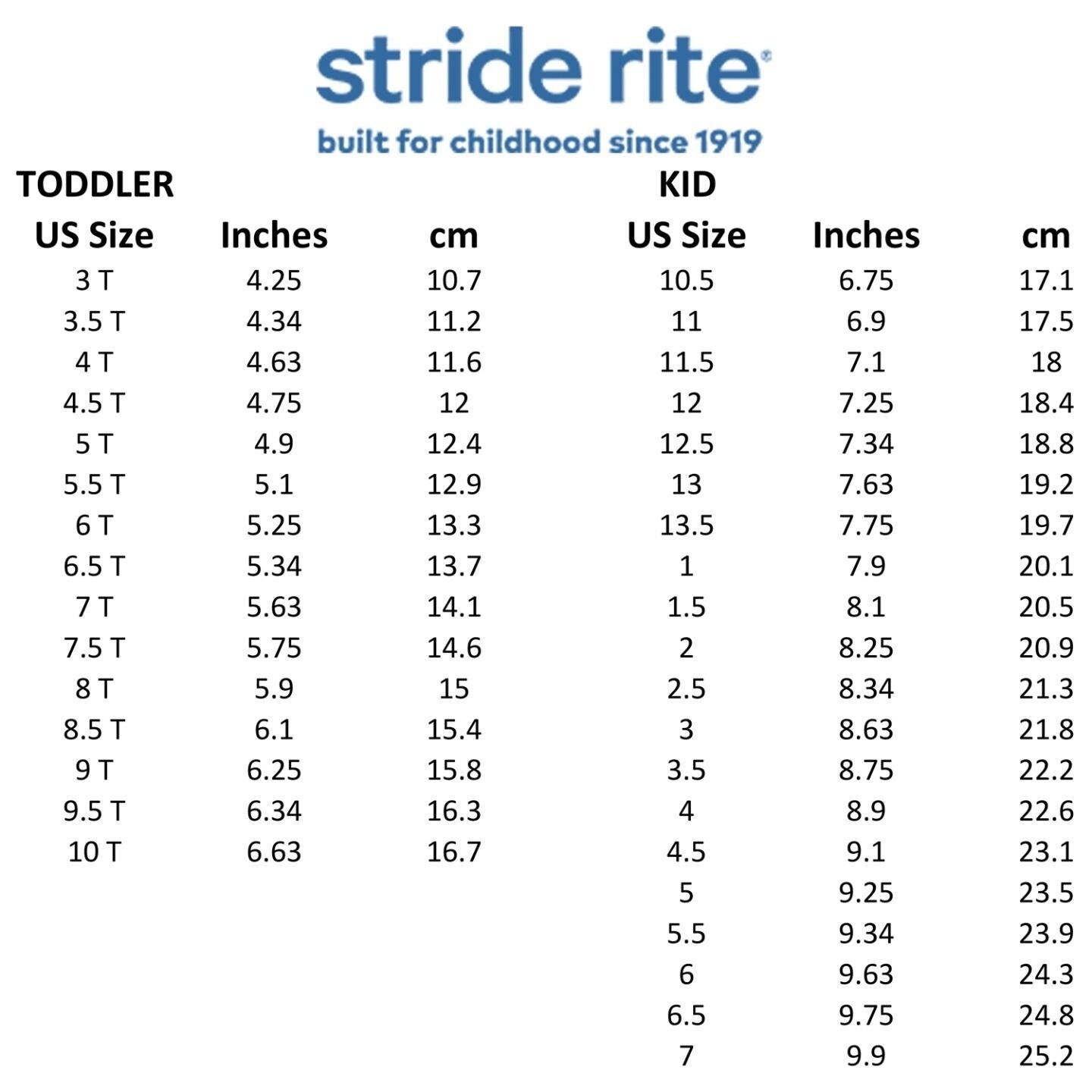 stride rite hannah