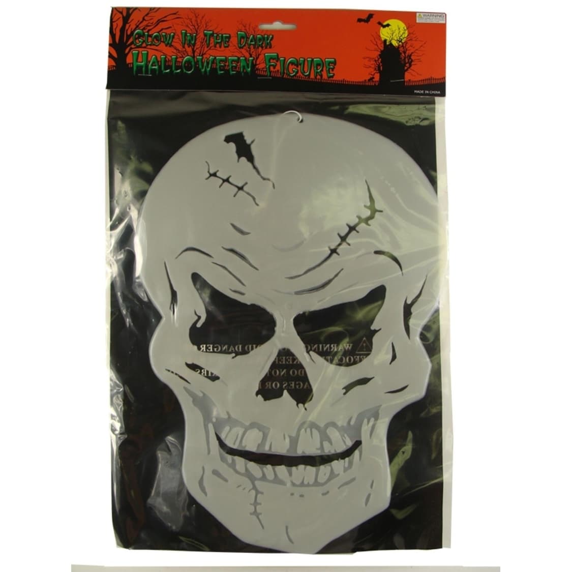 Shop Club Pack Of 72 Scary Hanging Skeleton Skull Halloween