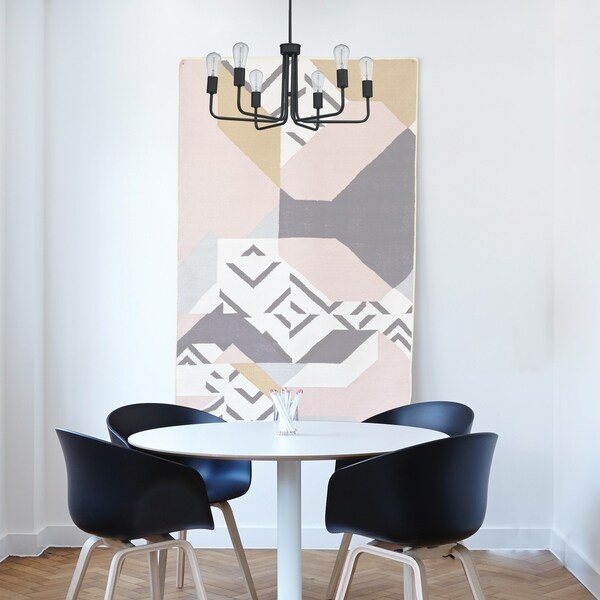 Stratford 6-Light Dark Bronze Chandelier