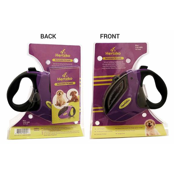 hertzko heavy duty retractable dog leash