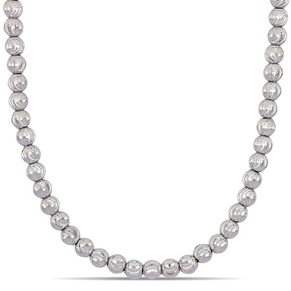 graduated ball necklace