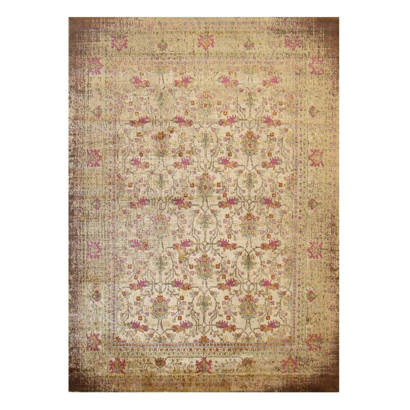 Beige Oriental Rug by , Elegant and Timeless Area Rug for Enhancing the Beauty and Sophistication of Your Living Room