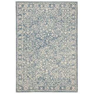 Handmade Lauren Ralph Rugs Find Great Home Decor Deals Lauren Ralph Olivier Area Rug Blue Ivory 4