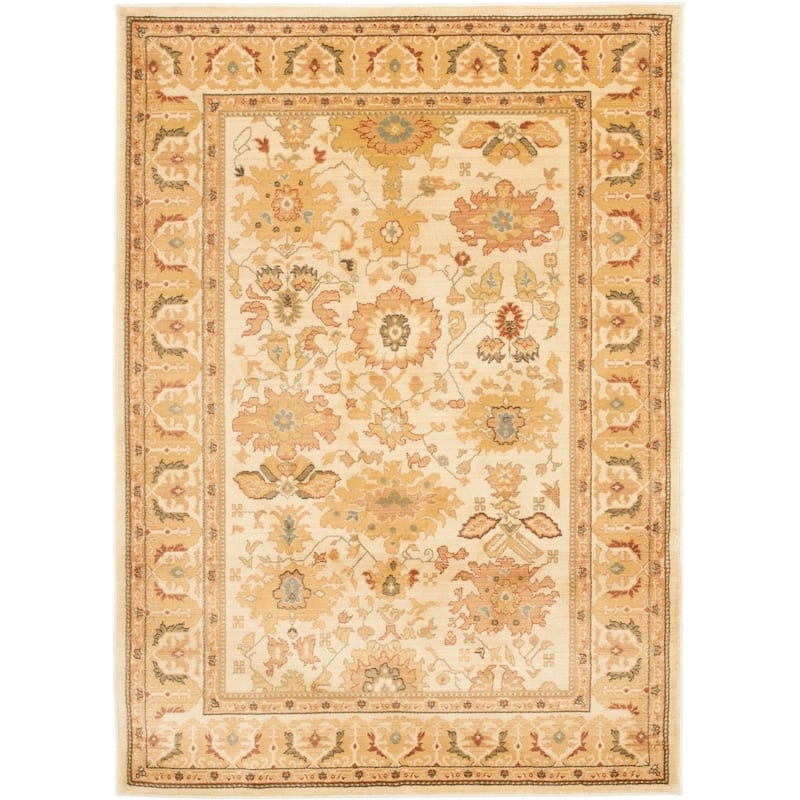 Lauren Ralph Lauren Nellwyn Traditional Rug - 2'6" x 4' - Cream/Cream