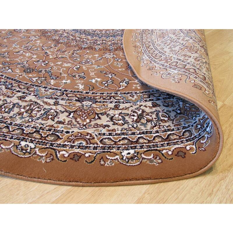 Cinnamon Oriental Rug by , Elegant and Timeless Area Rug for Adding Warmth and Style to Your Living Room, Bedroom