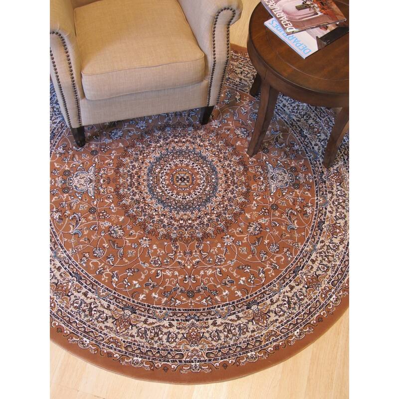 Cinnamon Oriental Rug by , Elegant and Timeless Area Rug for Adding Warmth and Style to Your Living Room, Bedroom