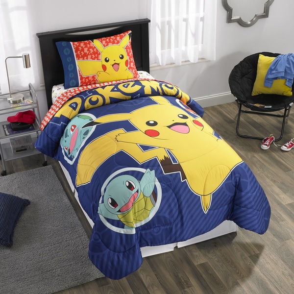 pokemon bed sheets full