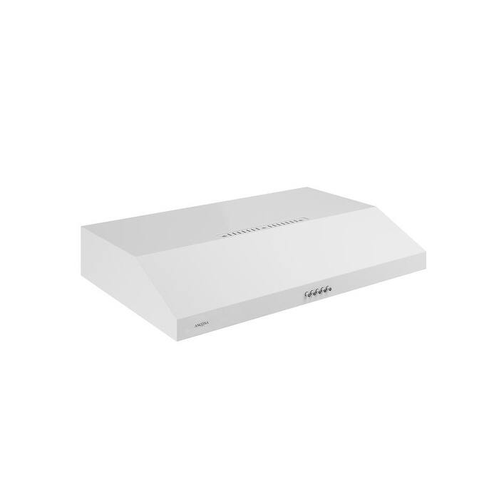 Ancona Slim SDRW 30 in. 325 CFM Nonvented White Under Range