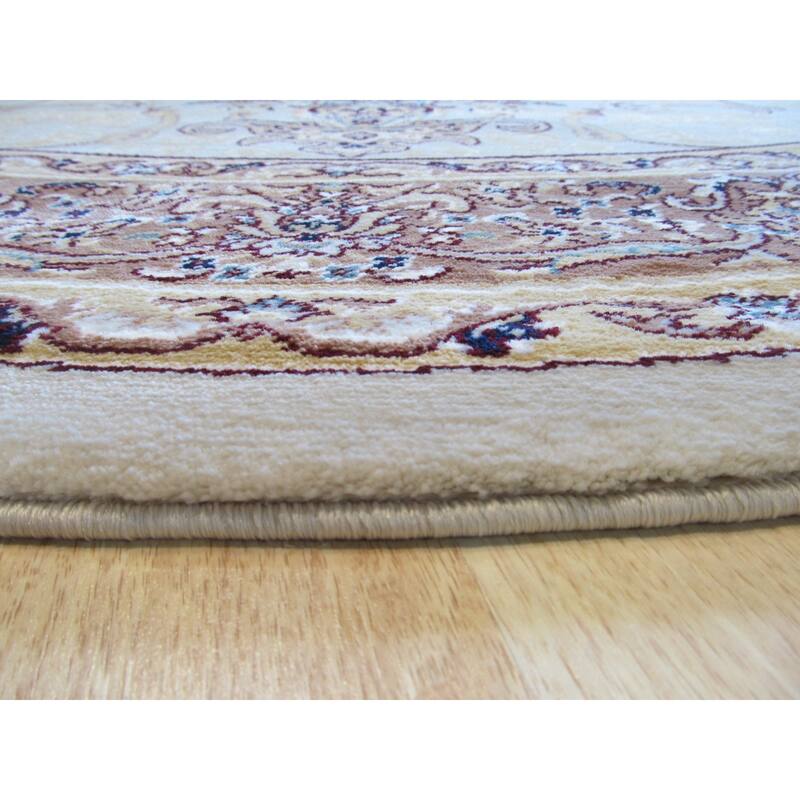 Beige Oriental Rug by , Elegant and Timeless Area Rug for Enhancing the Beauty and Sophistication of Your Living Room