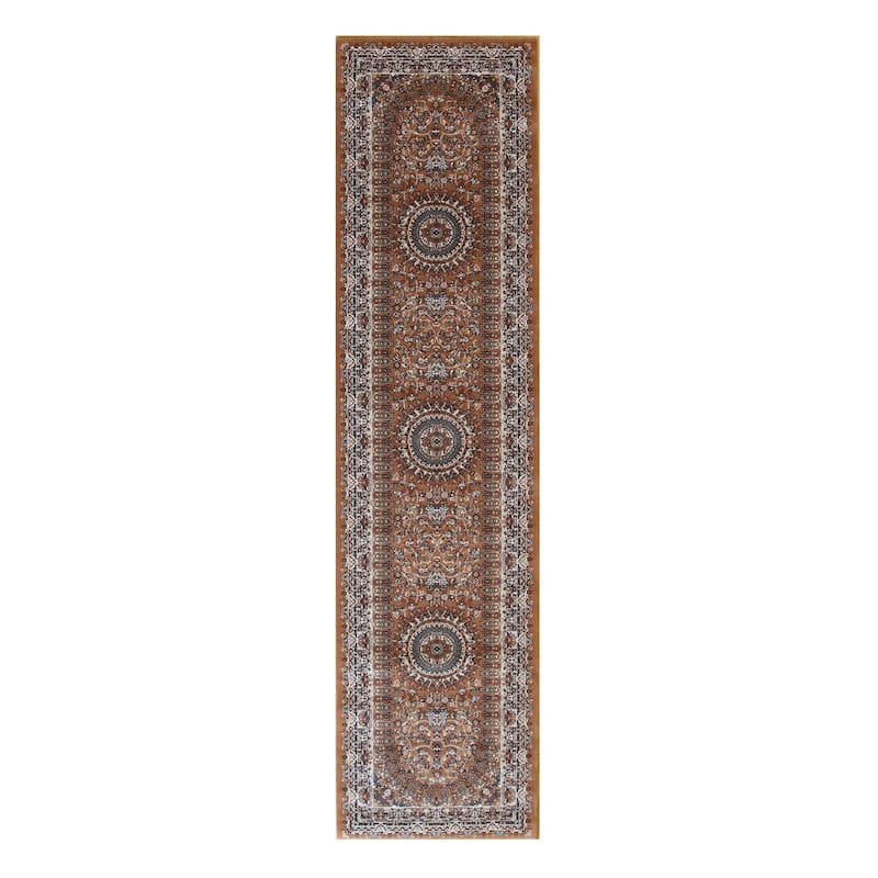 Cinnamon Oriental Rug by , Elegant and Timeless Area Rug for Adding Warmth and Style to Your Living Room, Bedroom